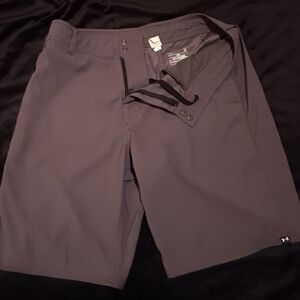 Under Armour Gray Golf Shorts